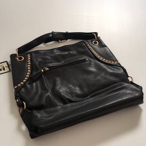 NEW! Faux Leather Satchel Bag - Picture 2 of 4